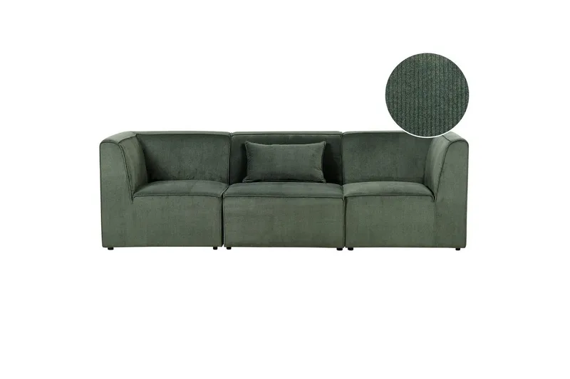 3-sitssoffa Lemvig Grön, Grön