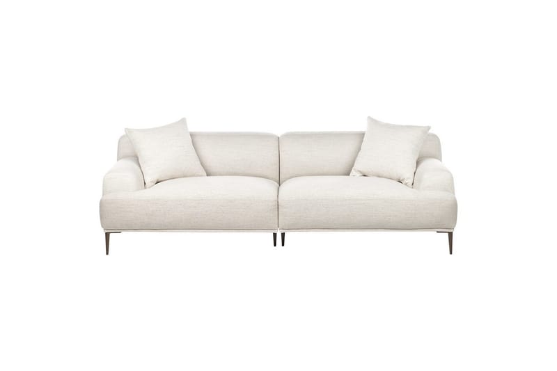 3-sitssoffa Matila Beige, brun, Beige, brun