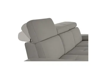 3-sitssoffa Rayland Grå, Sunday tyg, Elektrisk vilstol - Grå, Sunday tyg, Elektrisk vilstol - Möbler - Soffa - Biosoffa & reclinersoffa