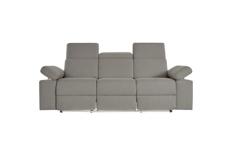 3-sitssoffa Rayland Grå, Sunday tyg, Elektrisk vilstol - Grå, Sunday tyg, Elektrisk vilstol - Möbler - Soffa - Biosoffa & reclinersoffa