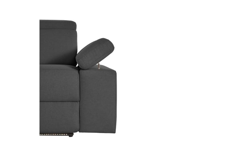3-sitssoffa Rayland Grå, Sunday tyg, Manuell vilstol - Grå, Sunday tyg, Manuell vilstol - Möbler - Soffa - Biosoffa & reclinersoffa