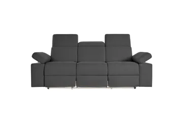 3-sitssoffa Rayland Grå, Sunday tyg, Manuell vilstol - Grå, Sunday tyg, Manuell vilstol - Möbler - Soffa - Biosoffa & reclinersoffa