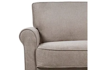3-sitssoffa Ronneby Brunt, ljust trä - Brunt, ljust trä - Möbler - Soffa - 3 sits soffa