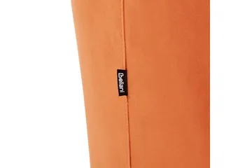 3-sitssoffa Savar Orange, Svart - Orange, Svart - Möbler - Soffa - 3 sits soffa