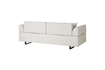 3-sitssoffa Sokna Beige, svart - Beige, svart - Möbler - Soffa - 3 sits soffa