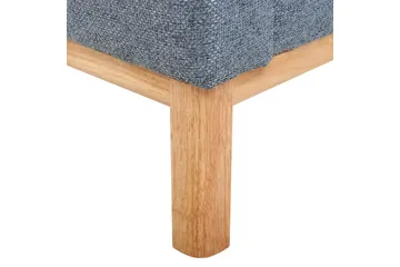 3-sitssoffa Sosjo Blått, ljust trä - Blått, ljust trä - Möbler - Soffa - 3 sits soffa