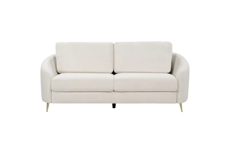 3-sitssoffa Trosa Beige, guld, Beige, guld