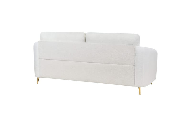 3-sitssoffa Trosa Vitt, guld - Vitt, guld - Möbler - Soffa - 3 sits soffa