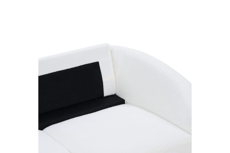 3-sitssoffa Trosa Vitt, guld - Vitt, guld - Möbler - Soffa - 3 sits soffa
