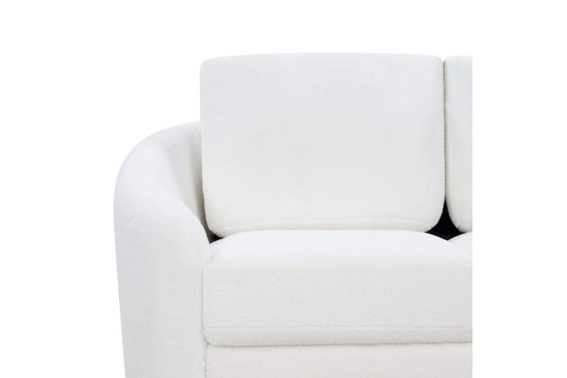 3-sitssoffa Trosa Vitt, guld - Vitt, guld - Möbler - Soffa - 3 sits soffa