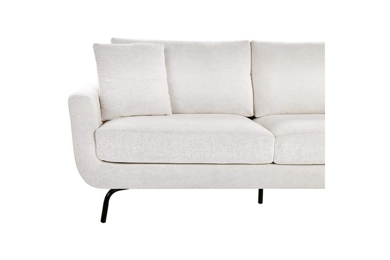3-sitssoffa Vesala Vit, Svart - Vit - Möbler - Soffa - 3 sits soffa