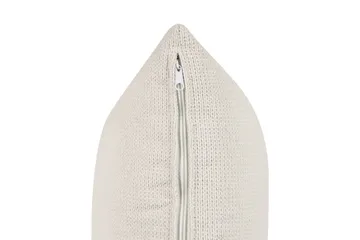 3-sitssoffa Viskan Vit, Chenille - Vit, Chenille - Möbler - Soffa - 3 sits soffa