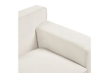 3-sitssoffa Viskan Vit, Chenille - Vit, Chenille - Möbler - Soffa - 3 sits soffa