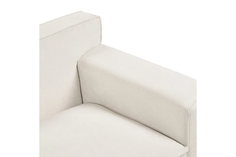 3-sitssoffa Viskan Vit, Chenille - Vit, Chenille - Möbler - Soffa - 3 sits soffa