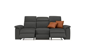 3-sitssoffa Pareli Svart, PU, Elektrisk vilstol - Svart, PU, Elektrisk vilstol - Möbler - Soffa - Biosoffa & reclinersoffa