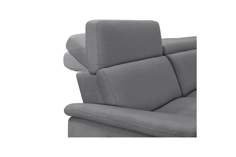 3-sitssoffa Pareli Grå, Sunday tyg, Elektrisk vilstol - Grå, Sunday tyg, Elektrisk vilstol - Möbler - Soffa - Biosoffa & reclinersoffa