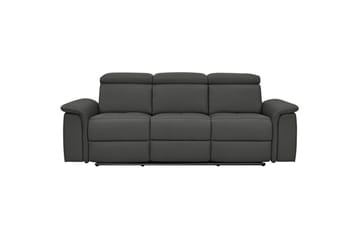 3-sitssoffa Pareli Svart, PU, Elektrisk vilstol - Svart, PU, Elektrisk vilstol - Möbler - Soffa - Biosoffa & reclinersoffa