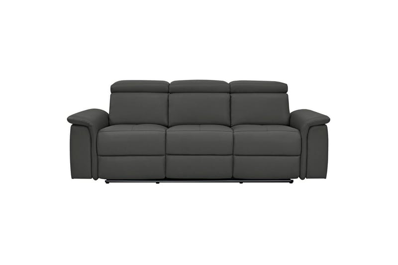 3-sitssoffa Pareli Svart, PU, Elektrisk vilstol - Svart, PU, Elektrisk vilstol - Möbler - Soffa - Biosoffa & reclinersoffa