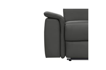 3-sitssoffa Pareli Svart, PU, Elektrisk vilstol - Svart, PU, Elektrisk vilstol - Möbler - Soffa - Biosoffa & reclinersoffa