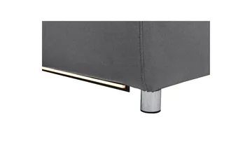 3-sitssoffa Pareli Grå, Sunday tyg, Manuell vilstol - Grå, Sunday tyg, Manuell vilstol - Möbler - Soffa - Biosoffa & reclinersoffa