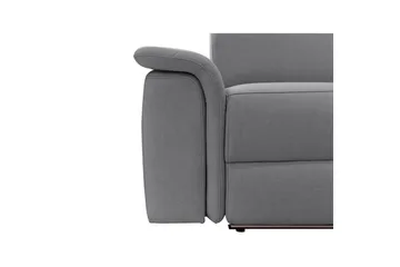 3-sitssoffa Pareli Grå, Sunday tyg, Elektrisk vilstol - Grå, Sunday tyg, Elektrisk vilstol - Möbler - Soffa - Biosoffa & reclinersoffa