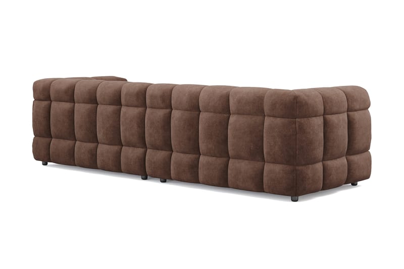 4-sits Bubblig Soffa Elise - Brun - Möbler - Soffa - 4 sits soffa