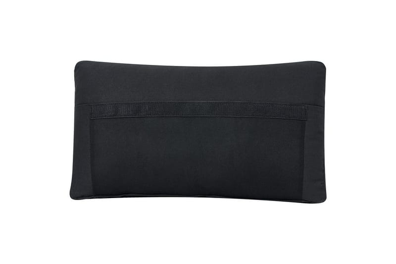 4-sits Hörnsoffa med fotpall Unstad Svart - Svart - Möbler - Soffa - Modulsoffa - Komplett modulsoffa