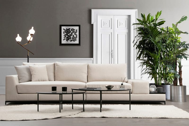 4-sits Soffa Aitze - Beige - Möbler - Soffa - 4 sits soffa