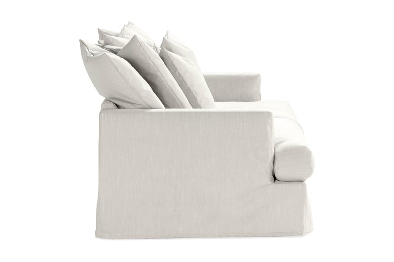 4-sits Soffa Armunia Tvättbar & avtagbar klädsel - Ljusgrå - 4 sits soffa