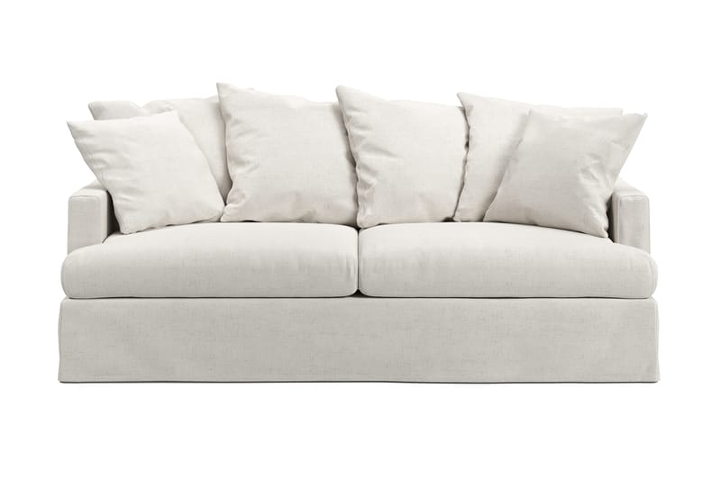 4-sits Soffa Menard Tvättbar & avtagbar klädsel - Beige - Möbler - Soffa - 4 sits soffa
