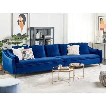 4-sits soffa Aure - Blå - Möbler - Soffa - 4 sits soffa