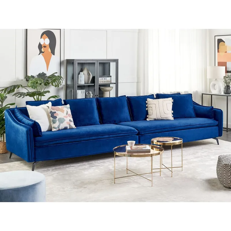 4-sits soffa Aure - Blå - Möbler - Soffa - 4 sits soffa