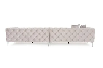 Beachport Soffa 4-sits - Ljusgrå - Möbler - Soffa - 4 sits soffa