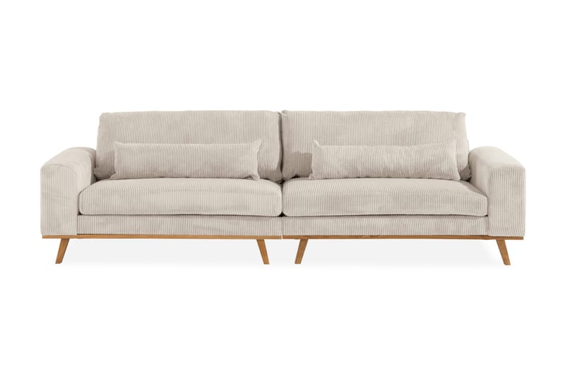 Copenhagen 4-sits Manchestersoffa - Beige - Möbler - Soffa - 4 sits soffa