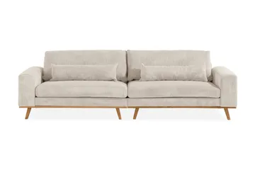 Copenhagen 4-sits Manchestersoffa - Beige - Möbler - Soffa - 4 sits soffa