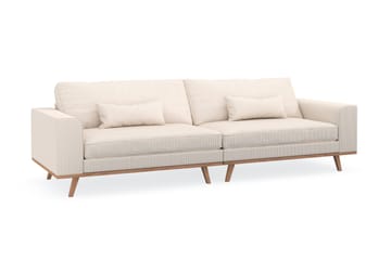 Copenhagen 4-sits Manchestersoffa - Beige - Möbler - Soffa - 4 sits soffa