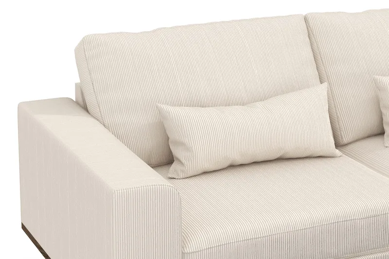 Copenhagen 4-sits Manchestersoffa - Beige - Möbler - Soffa - 4 sits soffa