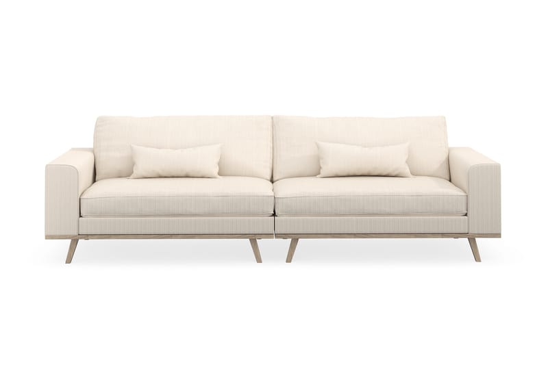 Copenhagen 4-sits Manchestersoffa - Beige - Möbler - Soffa - 4 sits soffa
