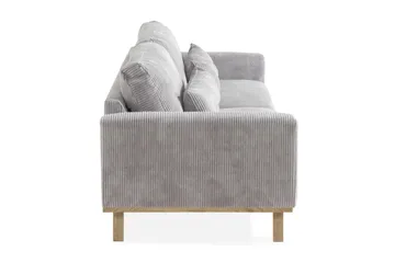 Copenhagen 4-sits Manchestersoffa - Ljusgrå - Möbler - Soffa - 4 sits soffa