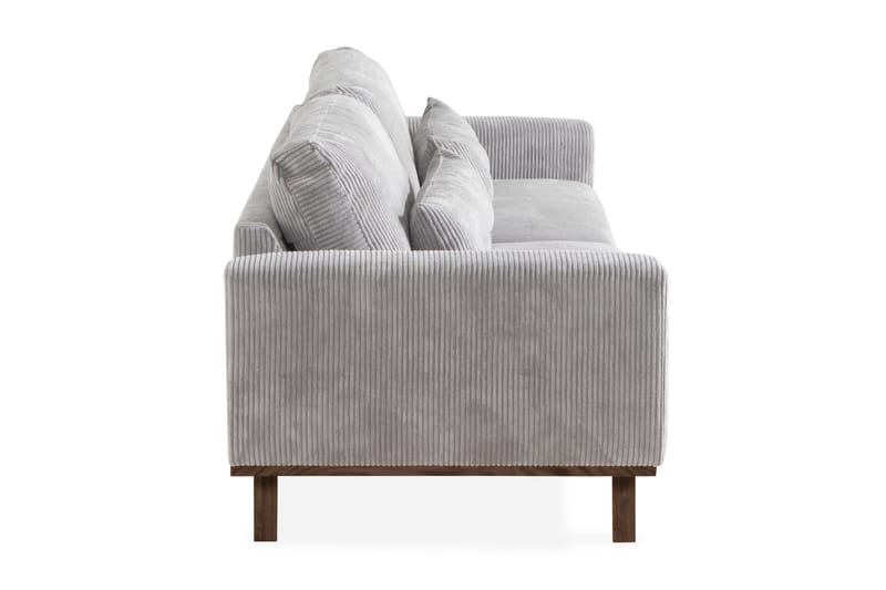 Copenhagen 4-sits Manchestersoffa - Ljusgrå - Möbler - Soffa - 4 sits soffa