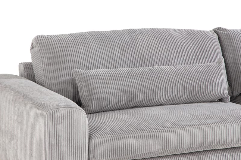 Copenhagen 4-sits Manchestersoffa - Ljusgrå - Möbler - Soffa - 4 sits soffa