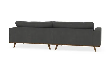 Copenhagen 4-sits Manchestersoffa - Mörkgrå - Möbler - Soffa - 4 sits soffa