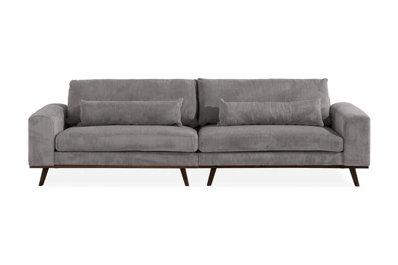 Copenhagen 4-sits Manchestersoffa - Mörkgrå - Möbler - Soffa - 4 sits soffa