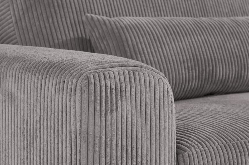 Copenhagen 4-sits Manchestersoffa - Mörkgrå - Möbler - Soffa - 4 sits soffa