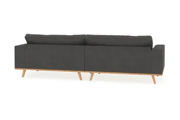 Copenhagen 4-sits Manchestersoffa - Mörkgrå - Möbler - Soffa - 4 sits soffa