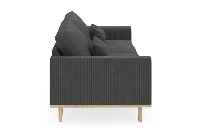 Copenhagen 4-sits Manchestersoffa - Mörkgrå - Möbler - Soffa - 4 sits soffa