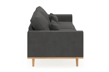 Copenhagen 4-sits Manchestersoffa - Mörkgrå - Möbler - Soffa - 4 sits soffa