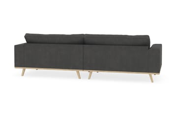 Copenhagen 4-sits Manchestersoffa - Mörkgrå - Möbler - Soffa - 4 sits soffa