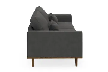 Copenhagen 4-sits Manchestersoffa - Mörkgrå - Möbler - Soffa - 4 sits soffa