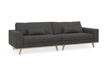 Copenhagen 4-sits Manchestersoffa - Mörkgrå - Möbler - Soffa - 4 sits soffa